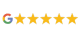 Google Five Star Review Visual Representation